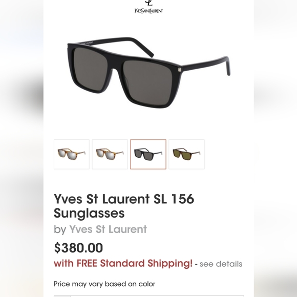 Saint Laurent Accessories - EUC Authentic Saint Laurent Sunglass